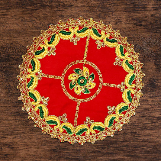 Multicolor Designer Aasan( round in shape)