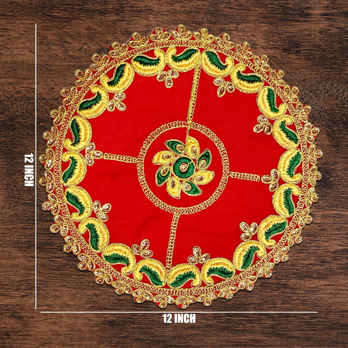 Multicolor Designer Aasan( round in shape)